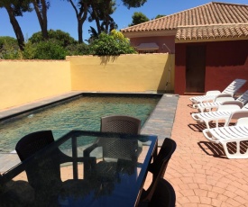 3 bedrooms villa with private pool enclosed garden and wifi at Chiclana de la Frontera 1 km away from the beach