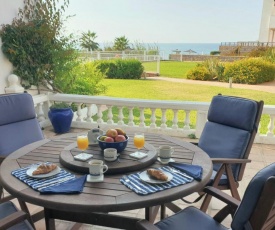 Casitamar frontline beach house rental Casares Costa near Estepona