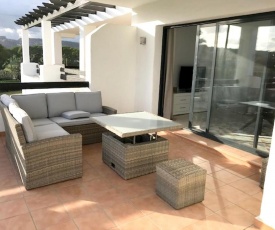 2 bedrooms appartement with sea view shared pool and furnished garden at Malaga 2 km away from the beach