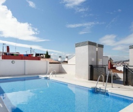 Family apartment Patio&Swimming pool in center Malaga