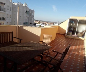 Atico con espectacular terraza con vistas magníficas a la desembocadura del Guadalquivir