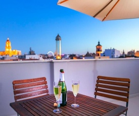 -MalagaSunApts-Private Terrace Penthouse