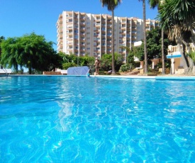 One bedroom appartement at Benalmadena 550 m away from the beach with sea view shared pool and balcony