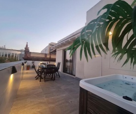 Fantástico ático 2 hab y gran terraza privada