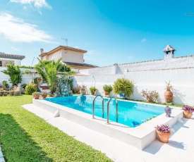 Chalet con piscina - solo familia