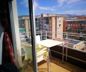 2 bedrooms appartement with city view furnished terrace and wifi at Granada