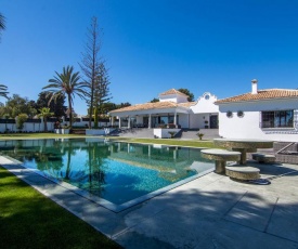 LUXURY 6 BEDROOM VILLA 34121872 GOLDEN MILE MARBELLA, INDOOR POOL VERY LARGE OUTDOOR POOL