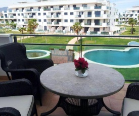 2 bedrooms appartement with shared pool and enclosed garden at Almeria 1 km away from the beach