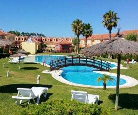 2 bedrooms appartement at Islantilla 700 m away from the beach with shared pool and terrace