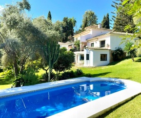 Villa Dos Palomas on the Golden Mile in Marbella