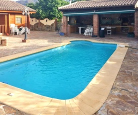 3 bedrooms villa with private pool jacuzzi and enclosed garden at Coin